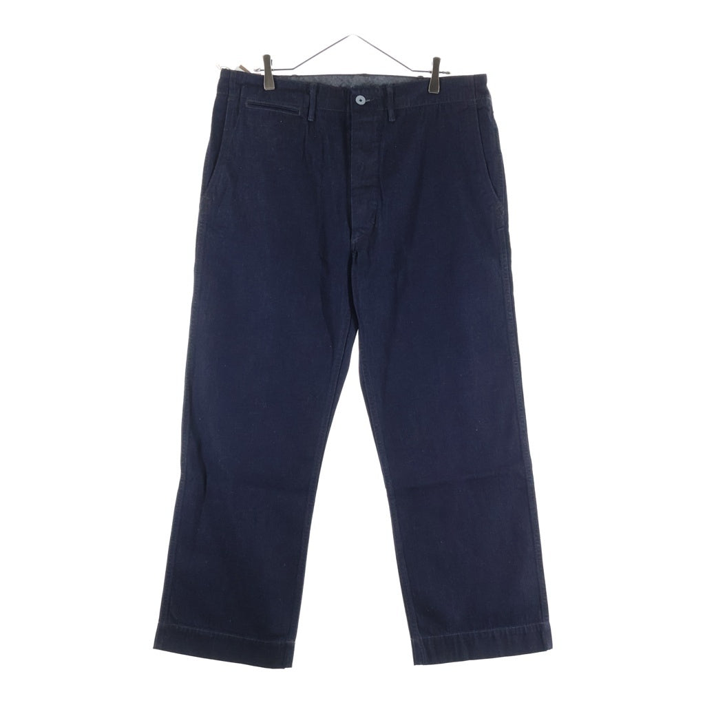 RRL(ダブルアールエル) FIELD FIT FULL CUT STRAIGHT フィールドフィット フルカット ボタンフライ ストレートデニムパンツ インディゴ RRL-2650