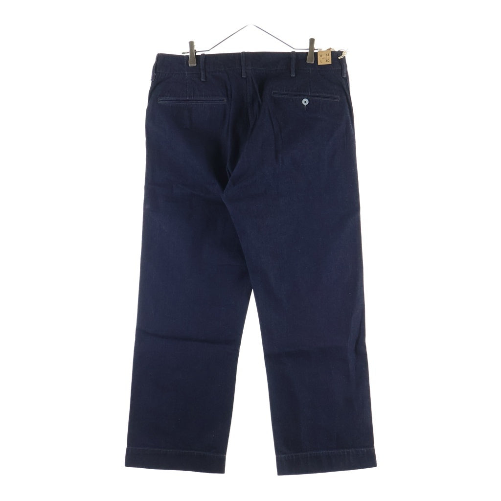 RRL(ダブルアールエル) FIELD FIT FULL CUT STRAIGHT フィールドフィット フルカット ボタンフライ ストレートデニムパンツ インディゴ RRL-2650