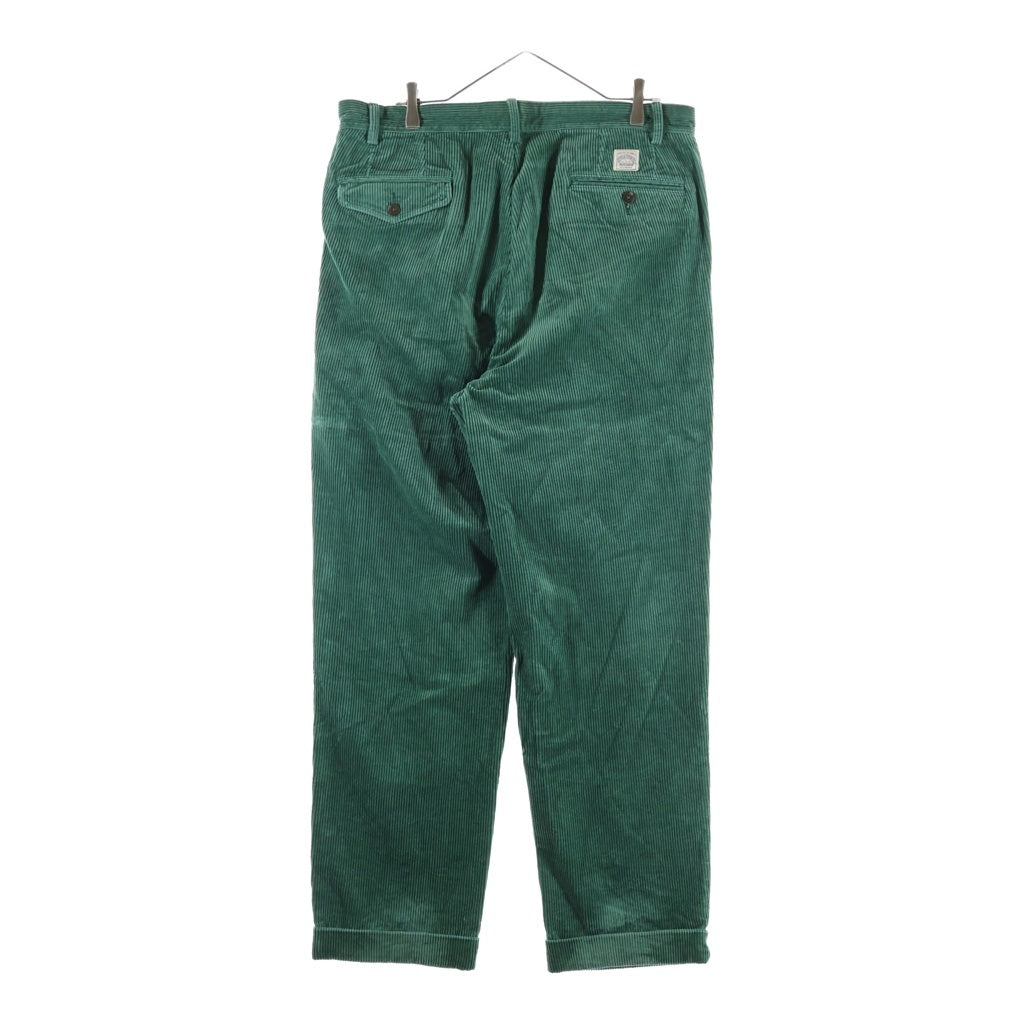 POLO RALPH LAUREN(ポロラルフローレン) WHITMAN RELAXED FIT CORDUROY PANT ホイットマンリラックスフィット コーデュロイパンツ ジップフライ グリーン 710882543003