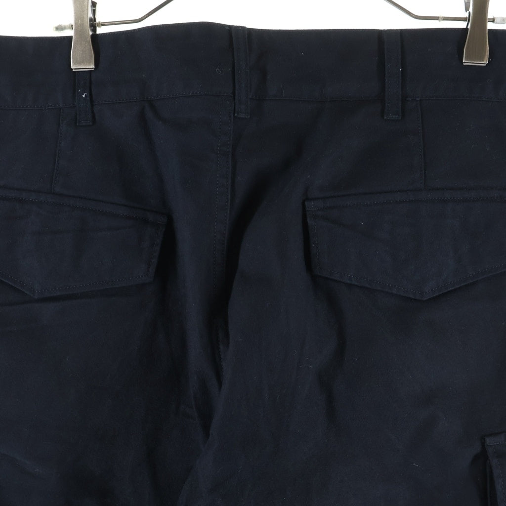 Engineered Garments(エンジニアド ガーメンツ) FA PANT-COTTON BRUSHED HB エフエーパンツコットンブラッシュドエイチビー ミリタリーカーゴ ブラック PS317