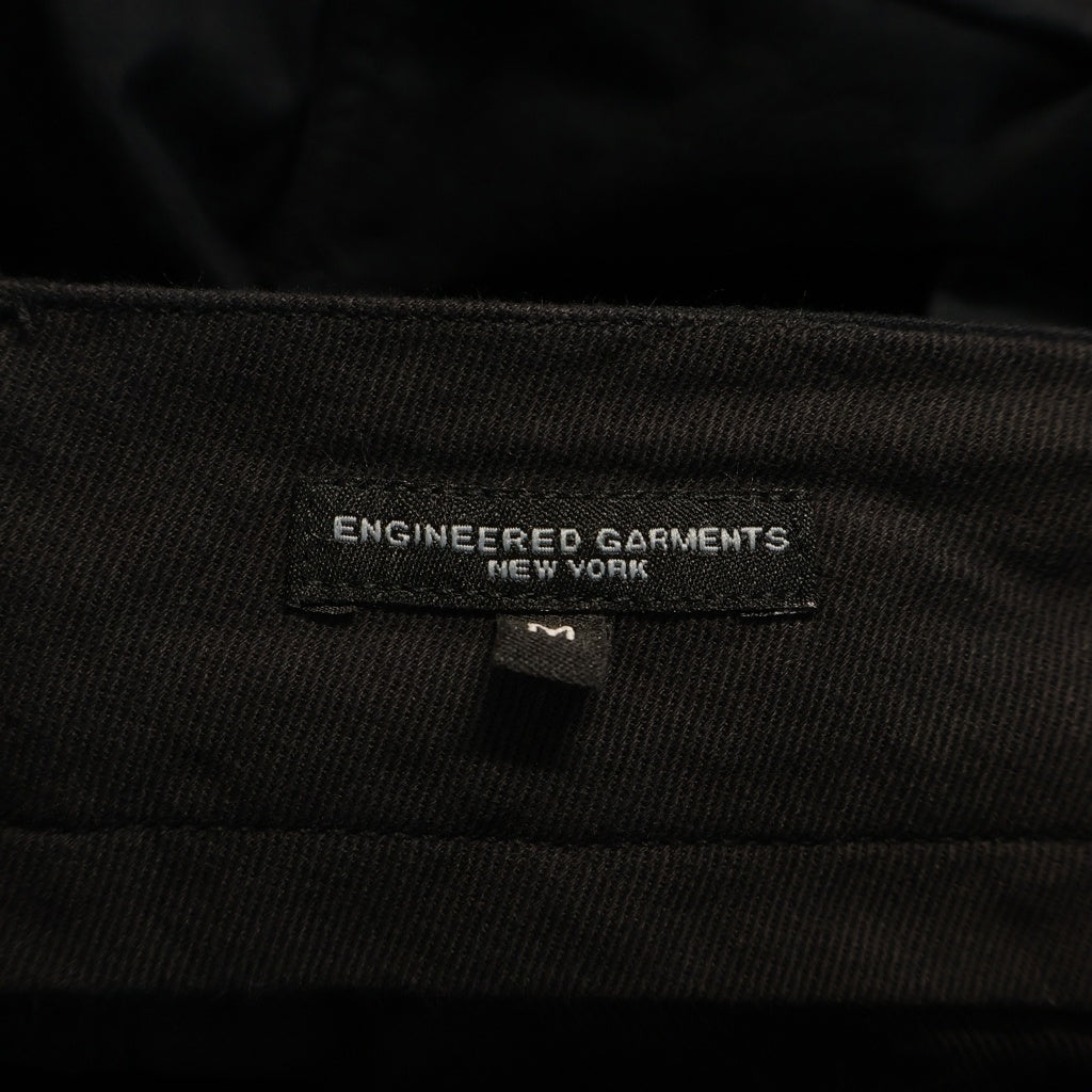 Engineered Garments(エンジニアド ガーメンツ) FA PANT-COTTON BRUSHED HB エフエーパンツコットンブラッシュドエイチビー ミリタリーカーゴ ブラック PS317