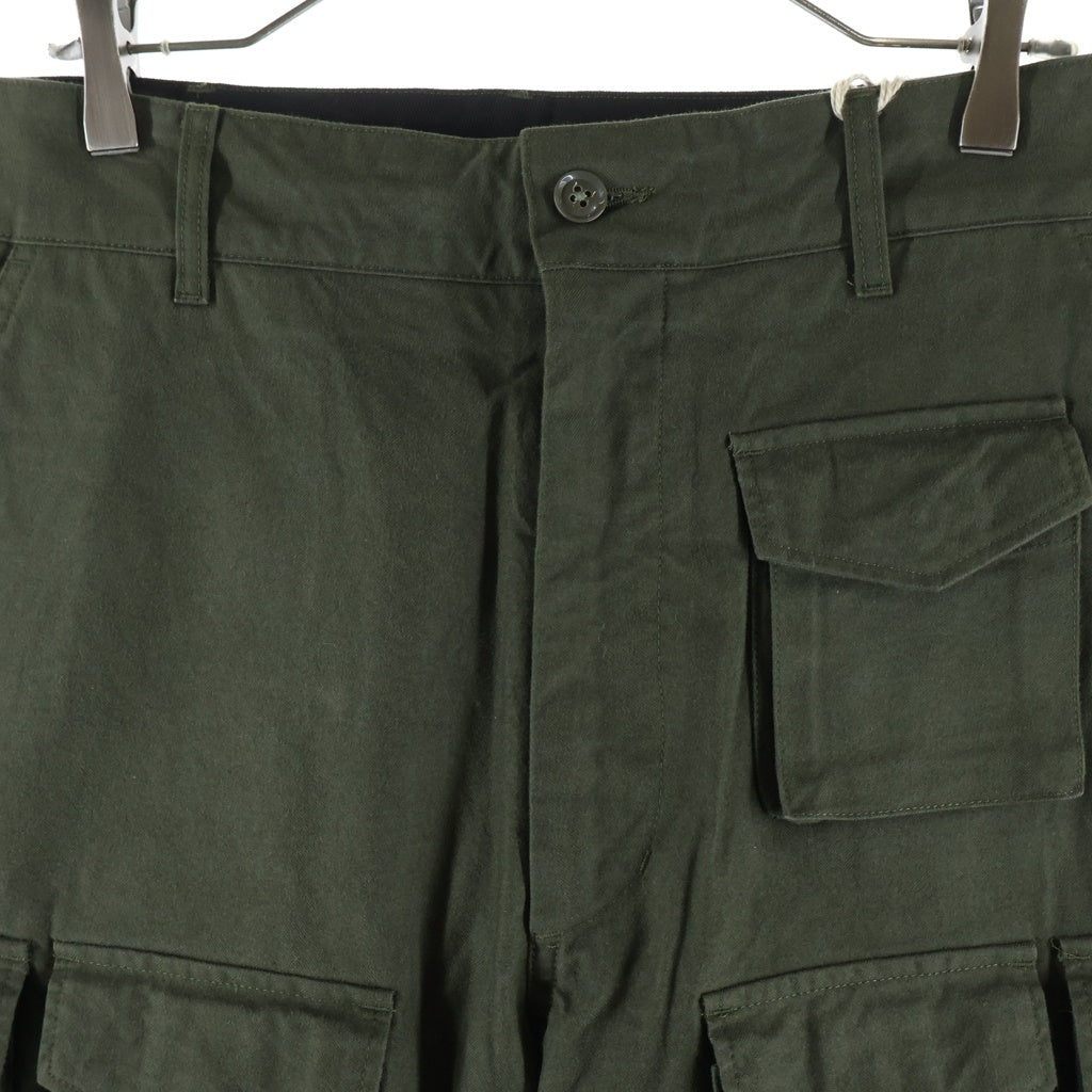 Engineered Garments(エンジニアド ガーメンツ) FA PANT FRENCH ARMY エフエーパンツ フレンチアーミー ジップフライ ミリタリーカーゴ カーキ