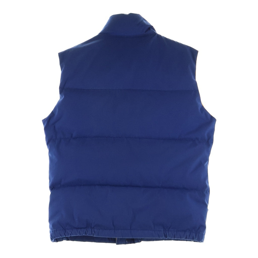 THE NORTH FACE(ザノースフェイス) 90S VINTAGE ヴィンテージ 茶タグ復刻 スナップダウンベスト ブルー/イエロー
