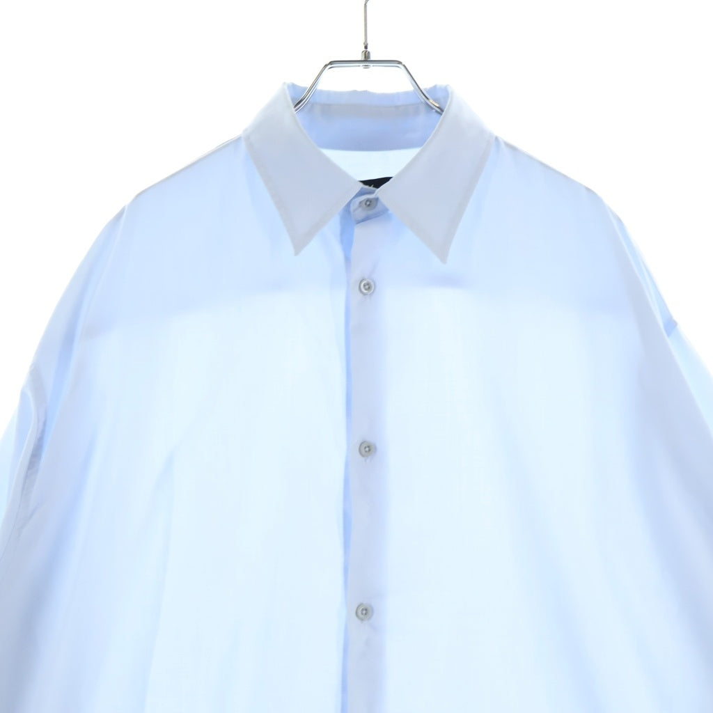 RAF SIMONS(ラフシモンズ) 17SS ROBERT MAPPLETHORPE ロバートメープルソープ オーバーサイズ 長袖シャツ ライトブルー