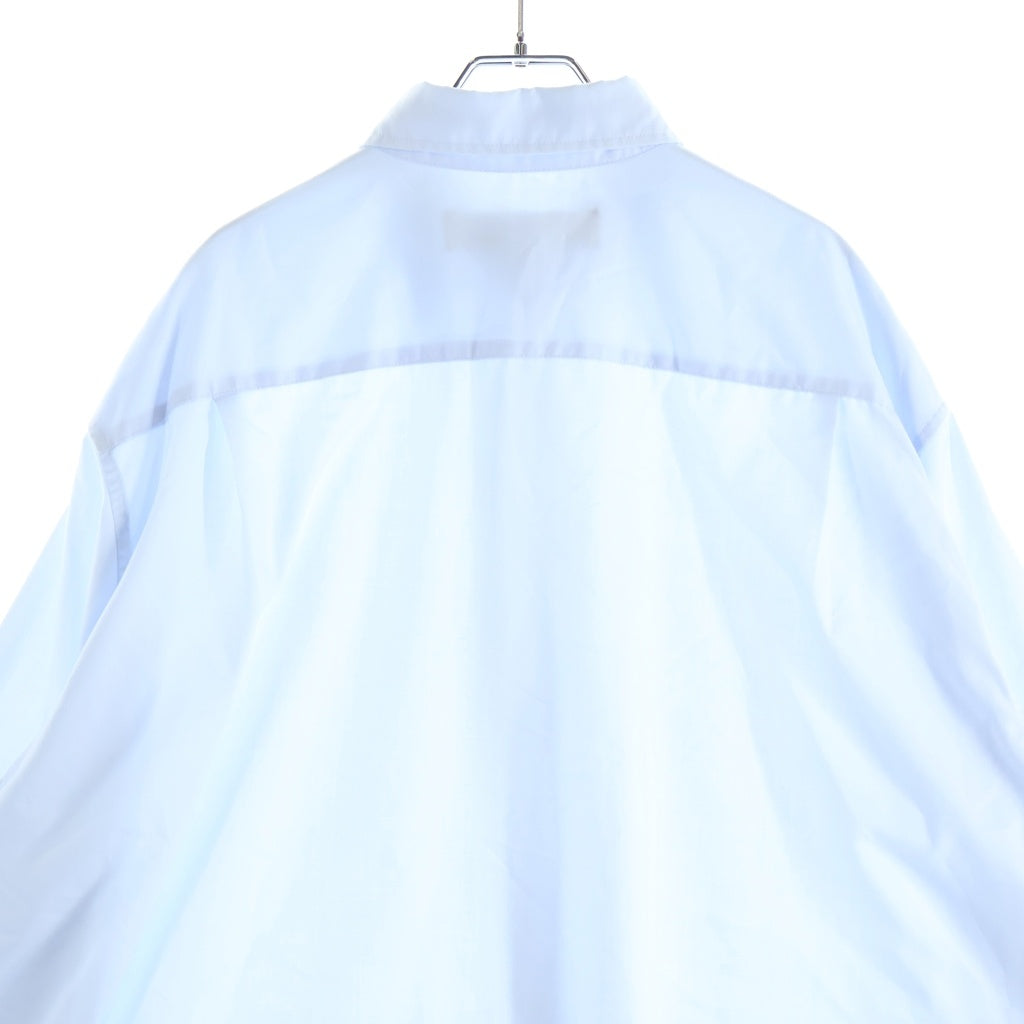 RAF SIMONS(ラフシモンズ) 17SS ROBERT MAPPLETHORPE ロバートメープルソープ オーバーサイズ 長袖シャツ ライトブルー