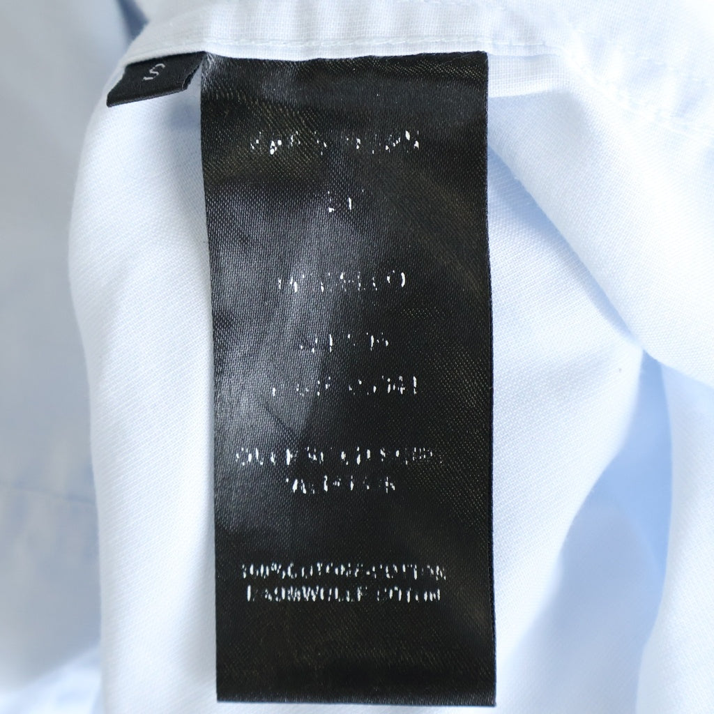 RAF SIMONS(ラフシモンズ) 17SS ROBERT MAPPLETHORPE ロバートメープルソープ オーバーサイズ 長袖シャツ ライトブルー
