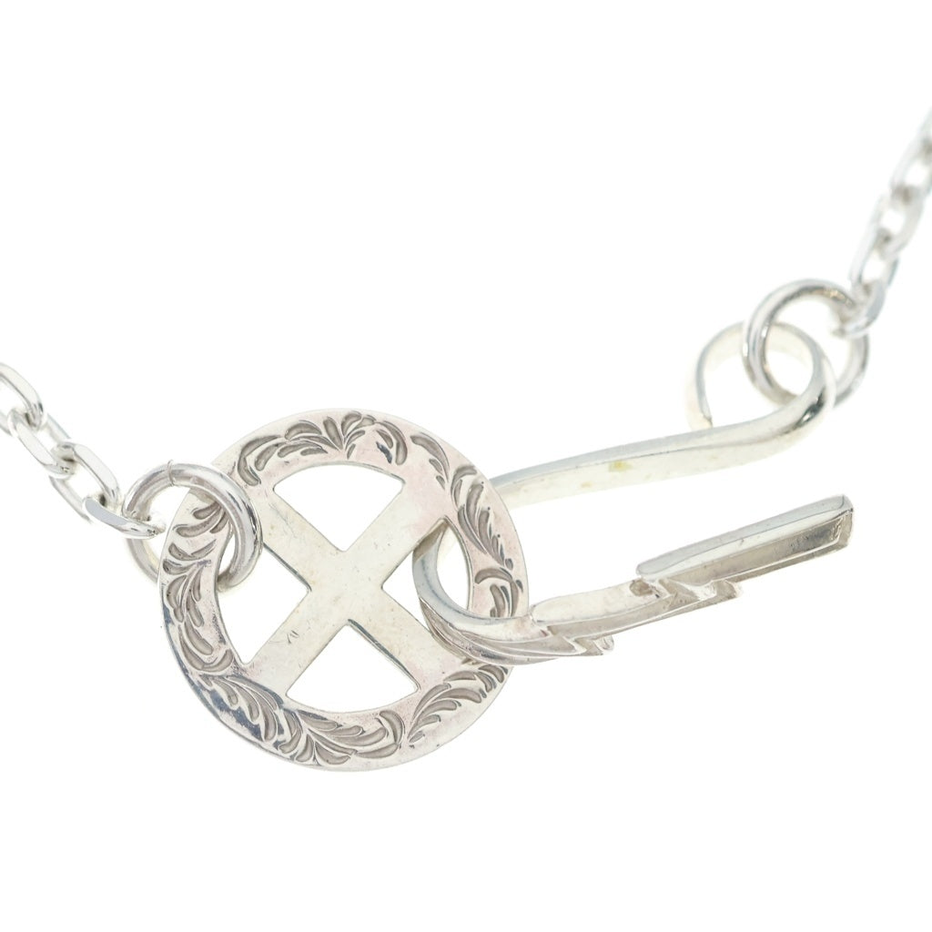 鷲見太郎(ワシミタロウ) THUNDER HOOK EAGLE MEDICINE WHEEL CHAIN サンダーフック イーグルメディスンホイール チェーン シルバー W-1TMC-E-K