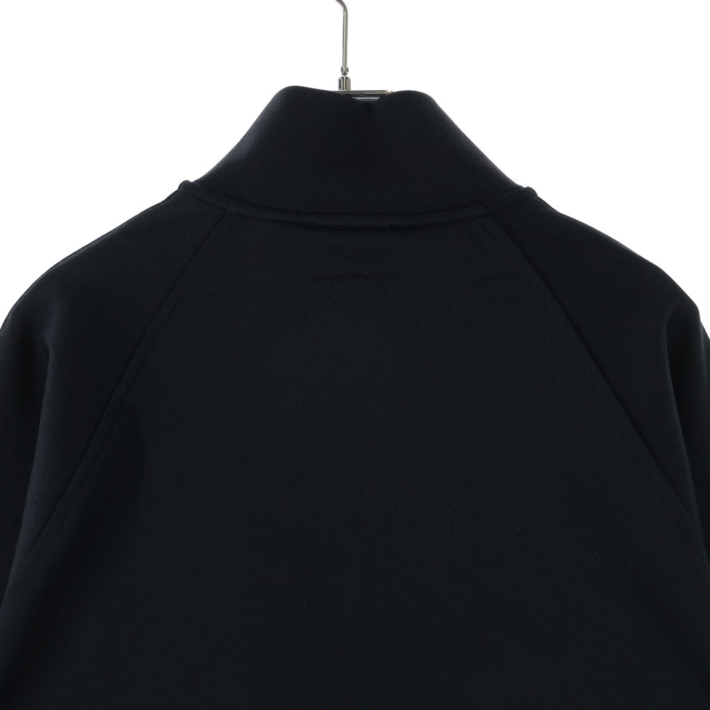 DIESEL(ディーゼル) 26AW S-GLOSSY ロゴプレート グロッシー ジップアップ トラックジャケット ブラック A22631 0NJCD