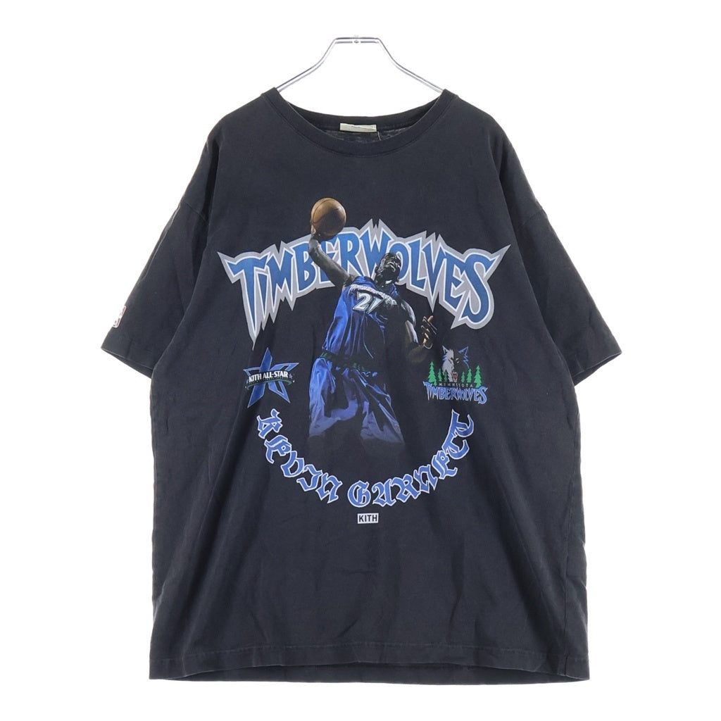 KITH(キス) NBA All-Star Minnesota Timberwolves Kevin Garnett Vintage Tee ミネソタティンバーウルブス ケビンガーネット Tシャツ