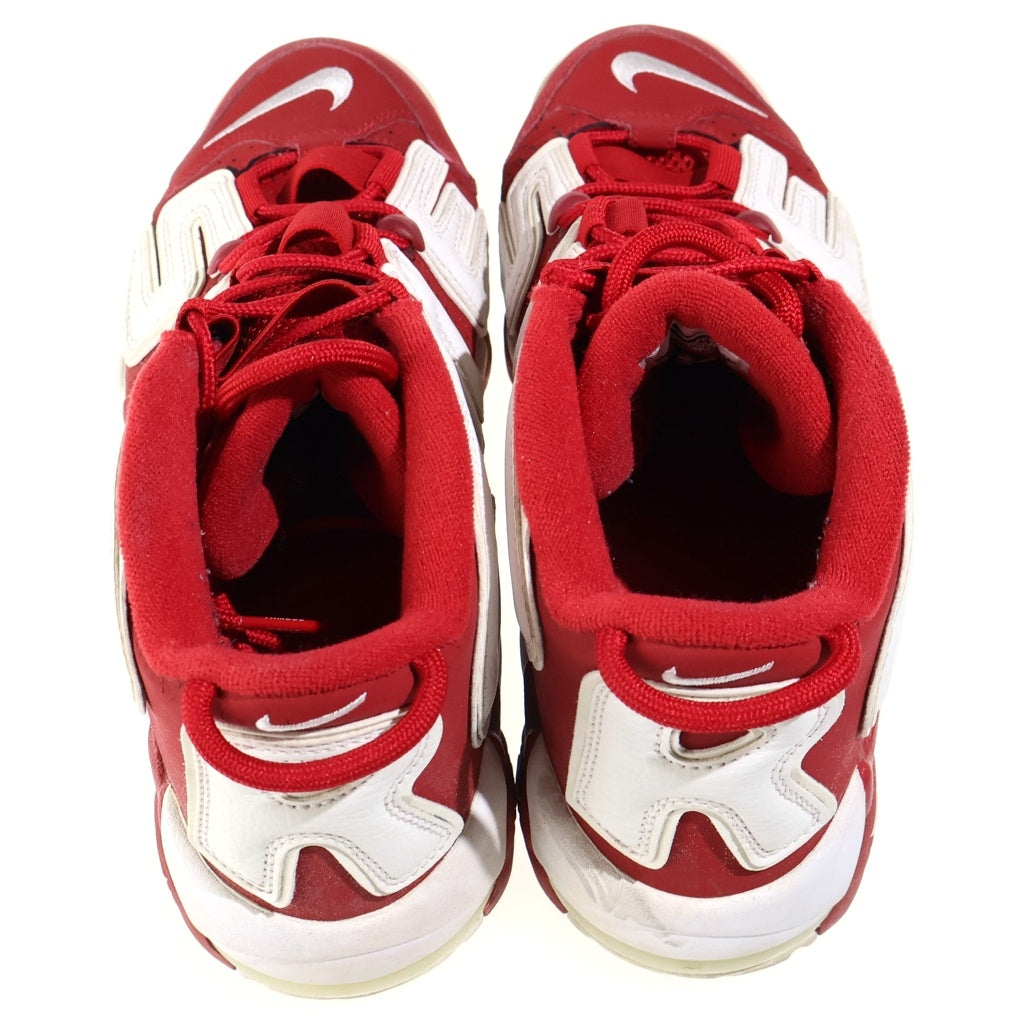 NIKE(ナイキ) 【観賞用2016年製】×SUPREME Air More Uptempo シュプリーム エアモアアップテンポ ローカットスニーカー レッド US10/28cm 902290-600