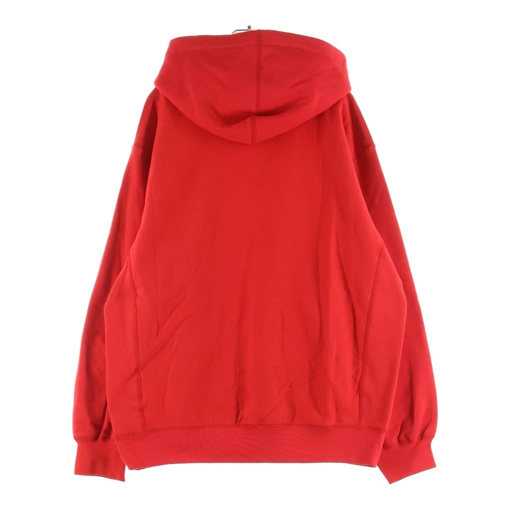 SUPREME(シュプリーム) 21SS ×KAWS Chalk Logo Hooded Sweatshirt カウズ チョークロゴ プルオーバーフーデッドスウェットパーカー レッド