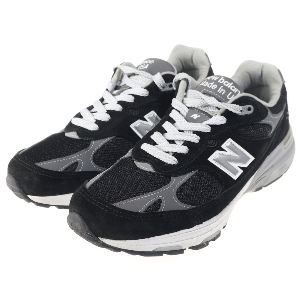 New Balance(ニューバランス) USA製 スエードメッシュ ローカットスニーカー ブラック US8/26cm MR993BK