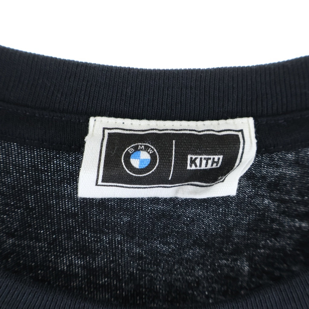 KITH(キス) 26AW BMW M3 Schematic Pocket Tee ビーエムダブリュー エムスリー スケマティック ポケット クルーネック 半袖Tシャツ カットソー ブラック 26-073-060-0164