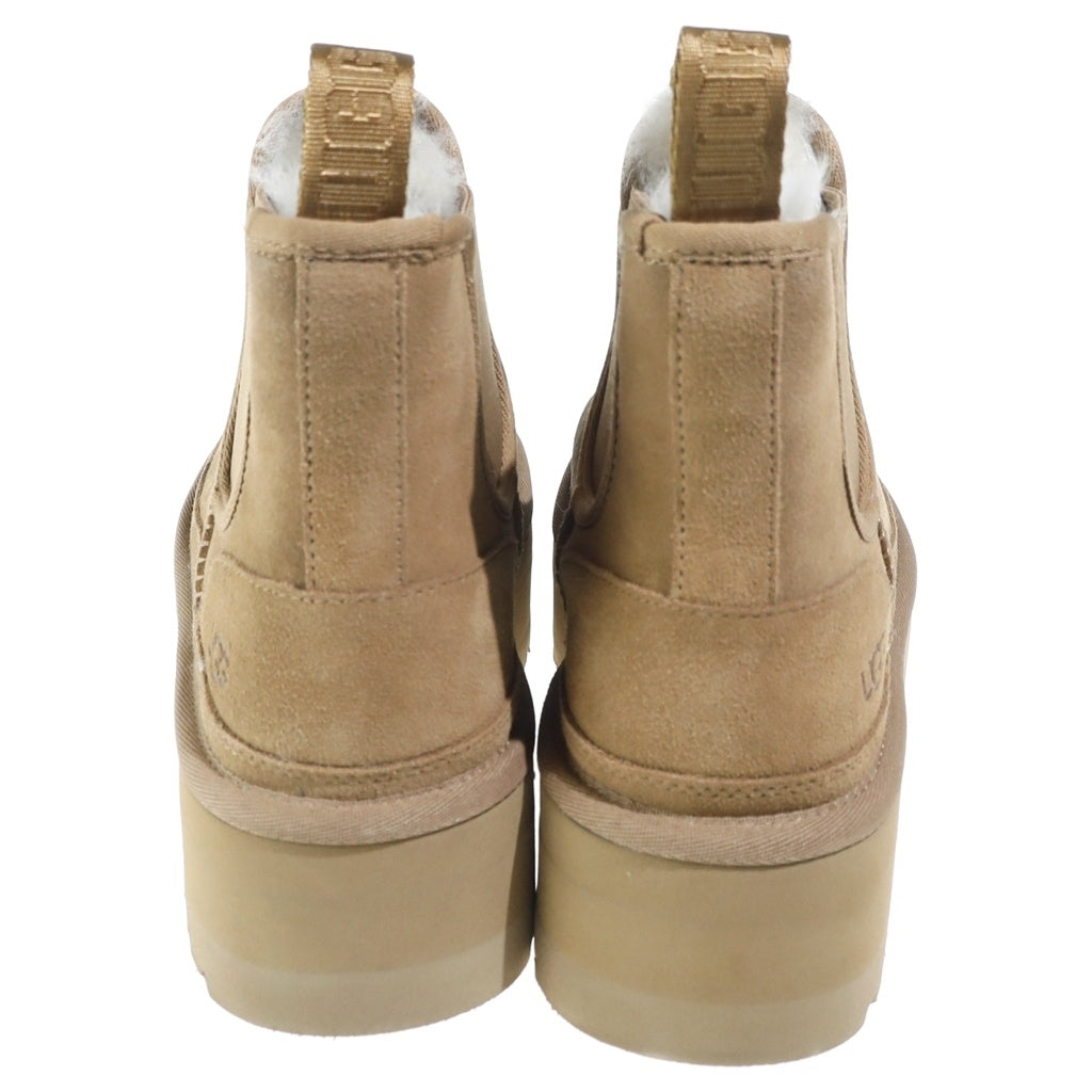 UGG(アグ) NEUMEL PLATFORM CHELSEA ニューメル プラットフォーム チェルシーブーツ レディース ブラウン 1134526