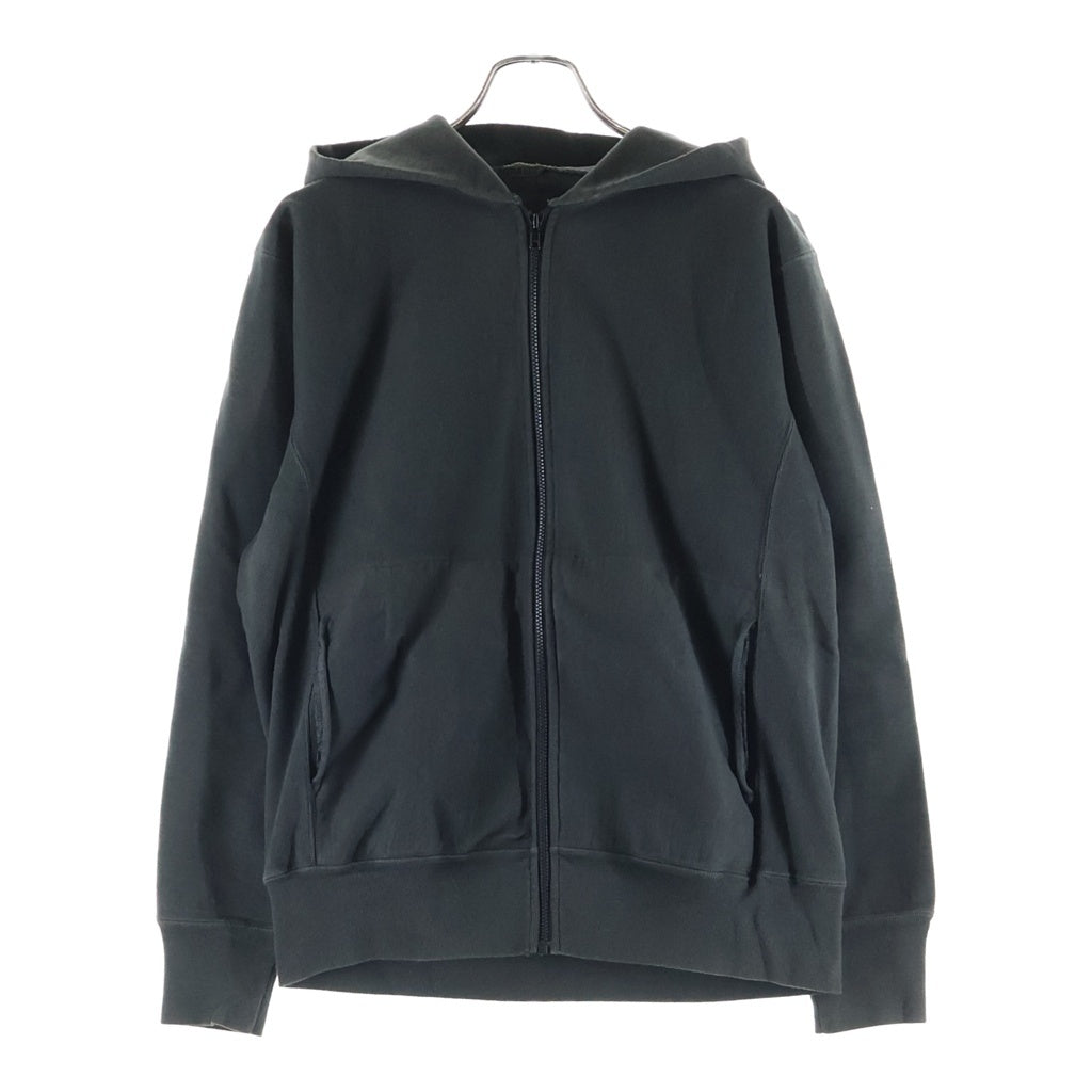 AURALEE(オーラリー) 16SS SUPER MILLED SWEAT ZIP PARKA ジップアップフーデッドスウェットパーカー グレー A6AP02SM