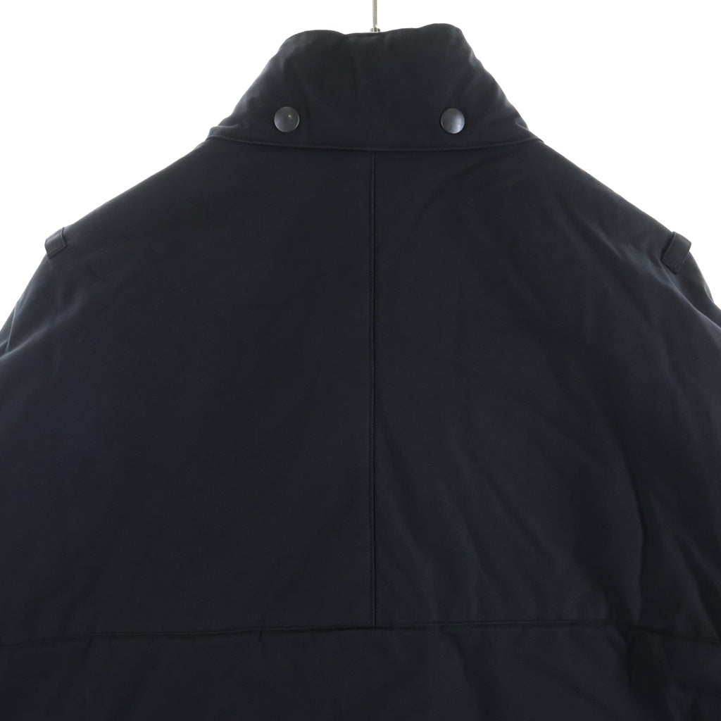 AURALEE(オーラリー) FINX NYLON OX BATTING HOODED COAT フィンクスナイロン オックス バッティングフーデッドコート ブラック A8AC01NO