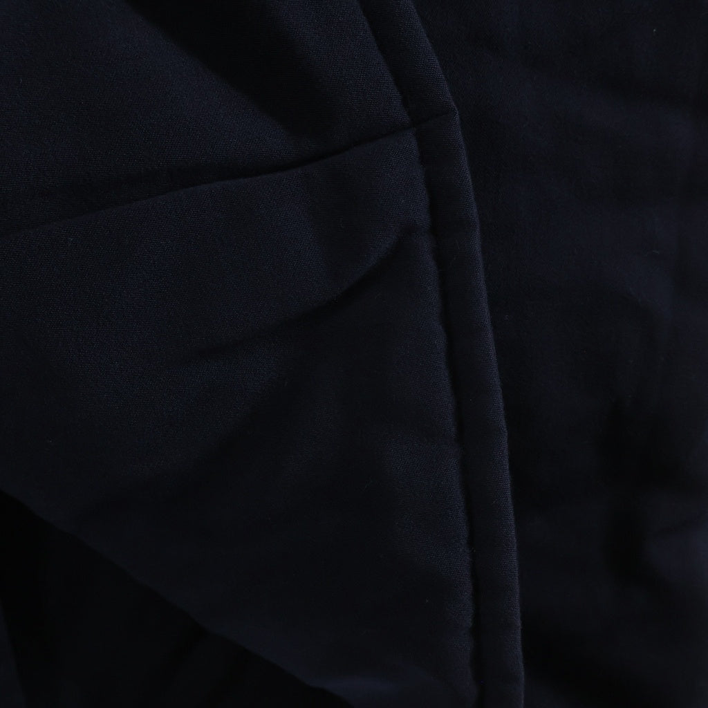 COMOLI(コモリ) 17AW ウール フーデッドパファーダッフルコート ネイビー L03-04005