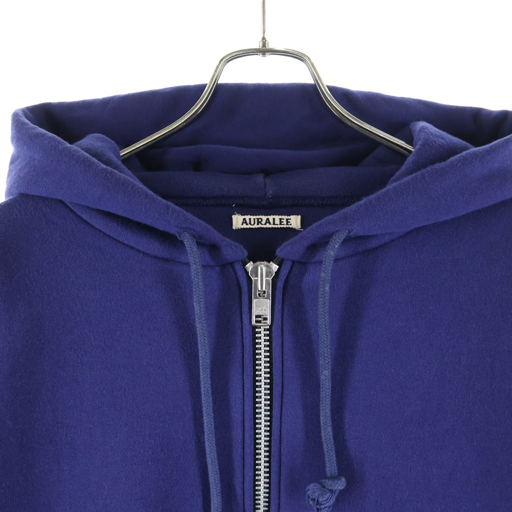 AURALEE(オーラリー) 17AW H BEAUTY&YOUTH別注 ジップアップフーディー パーカー ネイビー A7AP01BY