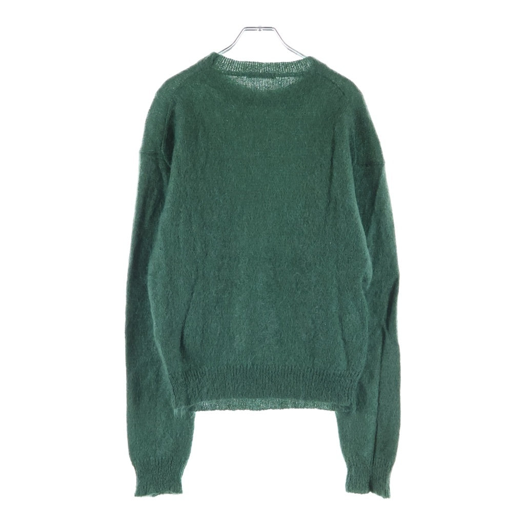 AURALEE(オーラリー) SUPER KID MOHAIR KNIT P/O スーパーキッド モヘアニット セーター グリーン A7AP01KM