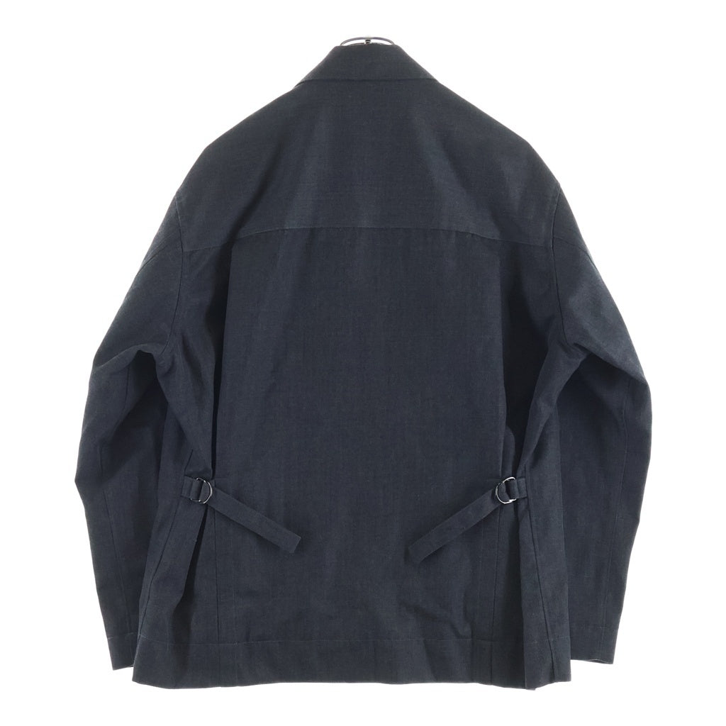 AURALEE(オーラリー) 17AW WOOL KERSEY BLOUSON ウールカルゼブルゾン ジャケット グレー A7AB01BK