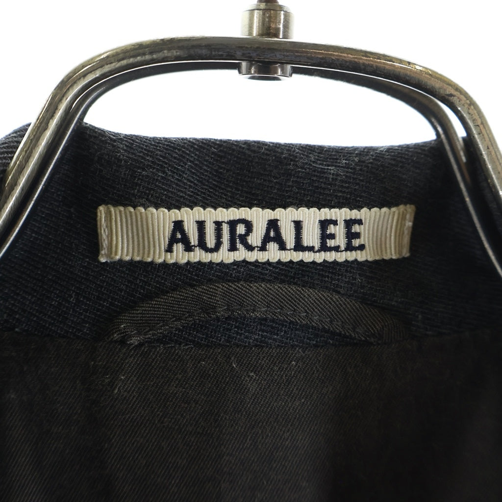 AURALEE(オーラリー) 17AW WOOL KERSEY BLOUSON ウールカルゼブルゾン ジャケット グレー A7AB01BK
