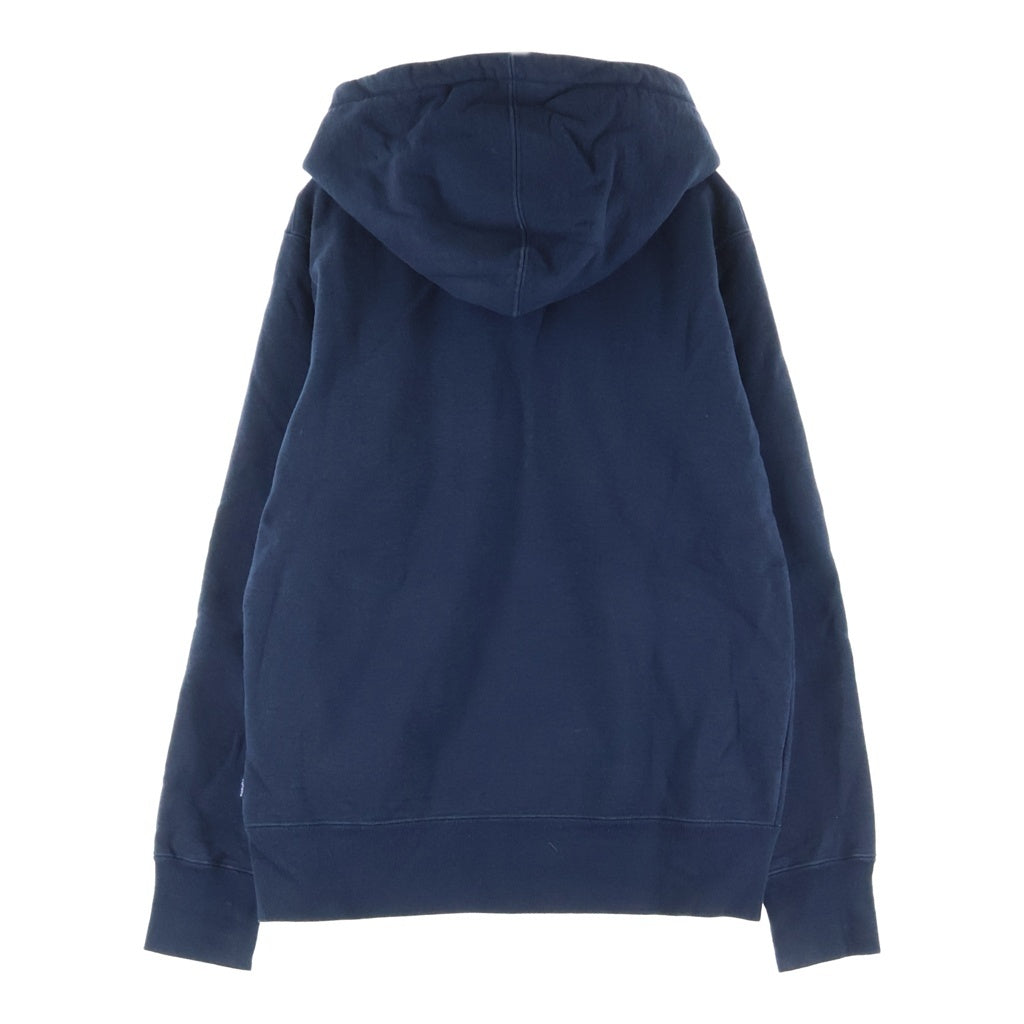SUPREME(シュプリーム) Small Box Zip Up Hooded Sweatshirt スモールボックスロゴ ジップアップフーディ スウェットパーカー ネイビー