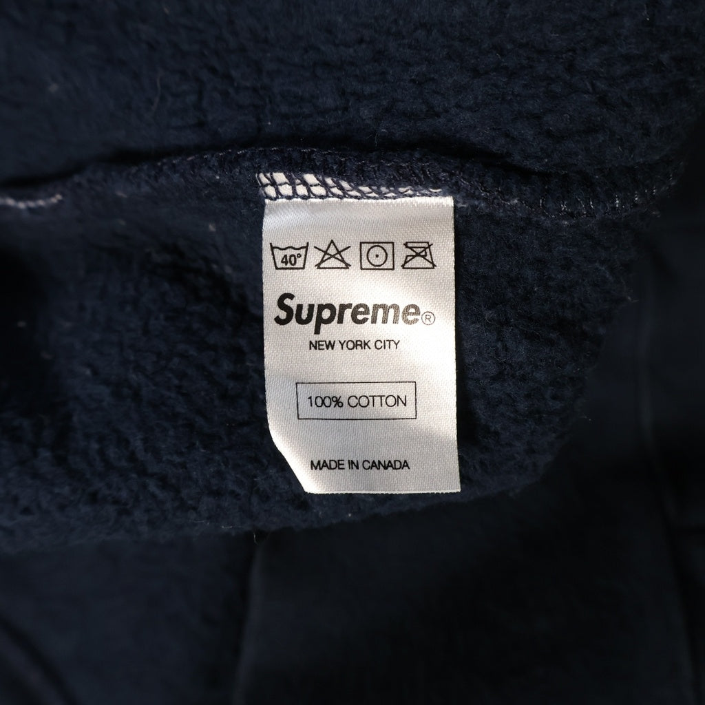 【シュプリーム supreme】状態良し Lサイズ スモールボックスロゴ コットン スウェットパーカー ベージュ サイズ/L