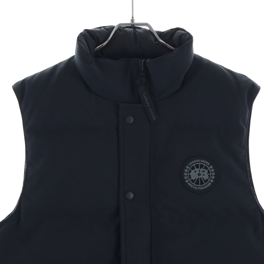 CANADA GOOSE(カナダグース) GARSON VEST ガーソン ジップアップ ダウンベスト ブラック 2081MB