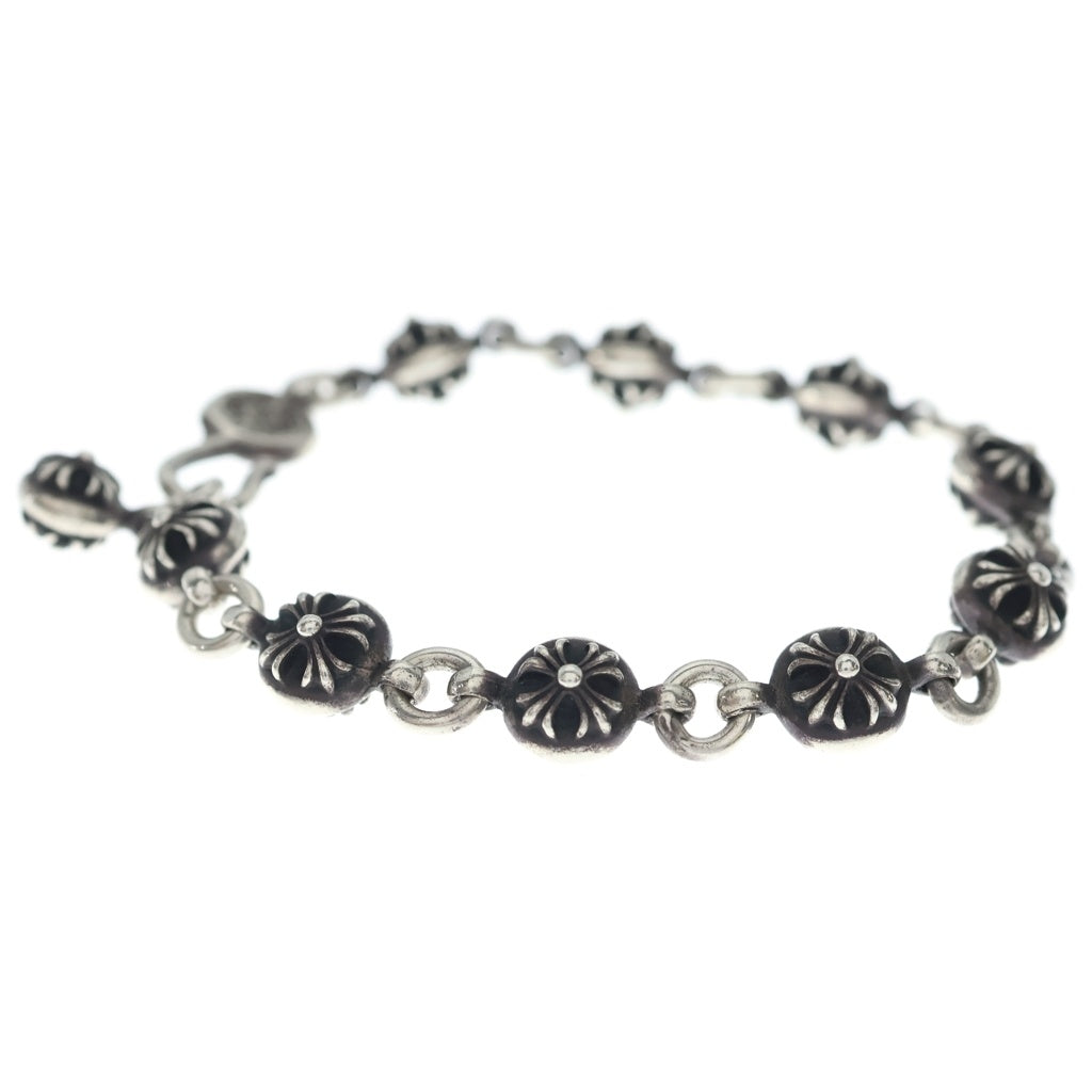 CHROME HEARTS(クロムハーツ) NO2 BALL #2クロスボールブレスレット シルバー BCA176