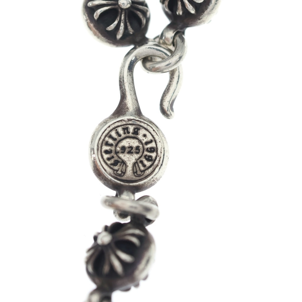 CHROME HEARTS(クロムハーツ) NO2 BALL #2クロスボールブレスレット シルバー BCA176