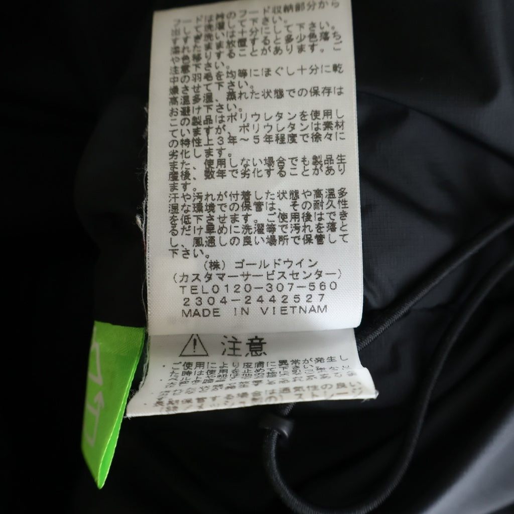 THE NORTH FACE(ザノースフェイス) CORDUROY NUPTSE JACKET コーデュロイ ヌプシ ダウンジャケット ブラック ND92231R