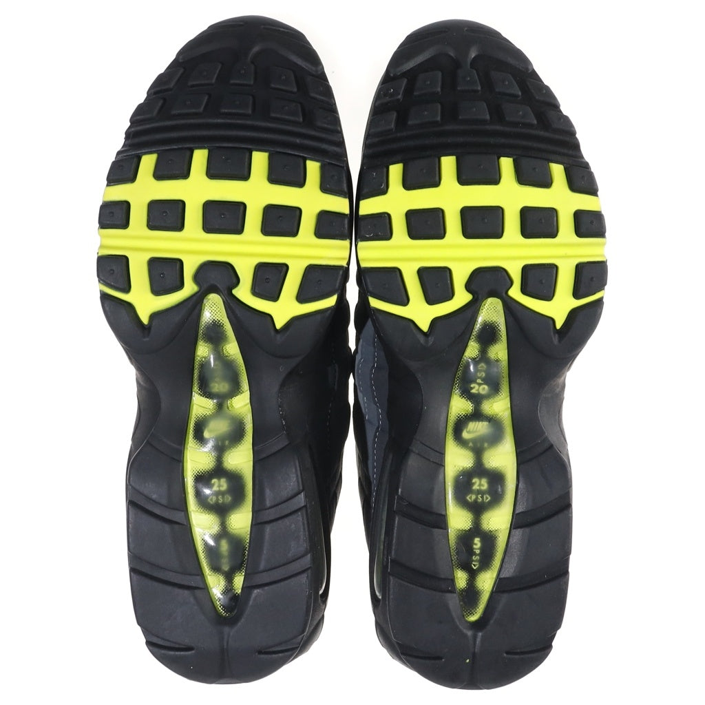 NIKE(ナイキ) AIR MAX 95 OG エアマックス95 2020 ローカットスニーカー グレー/イエロー US9/27cm CT1689-001