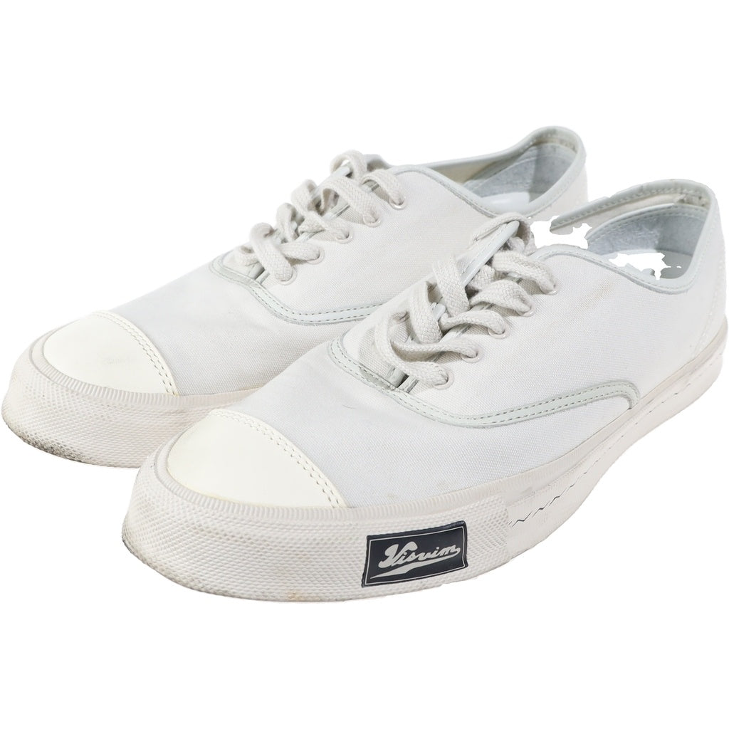 VISVIM(ヴィスヴィム) LOGAN DECK CANVAS SNEAKER LO ローガンデッキ キャンバス ローカットスニーカー アイボリー