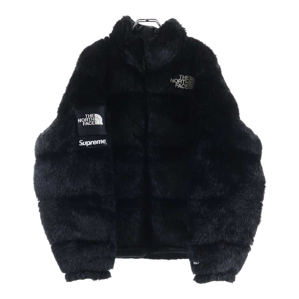 SUPREME(シュプリーム) 20AW ×THE NORTH FACE Faux Fur Nuptse Jacket ノースフェイス ファー ヌプシ ダウンジャケット ブラック ND92001I