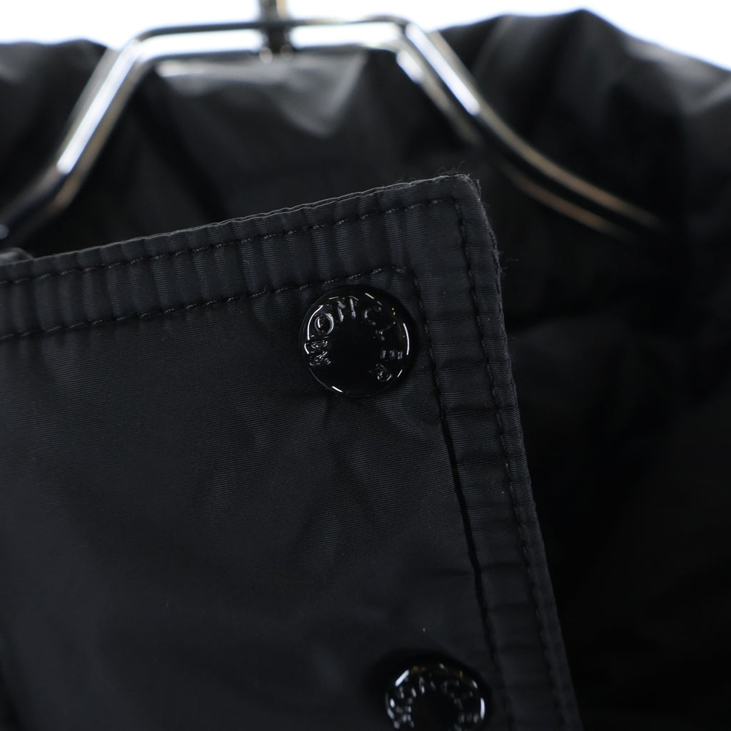 MONCLER(モンクレール) 19AW FLAMMETE フーデッド ロングダウンジャケット コート ジャケット ブラック E20934993105 レディース