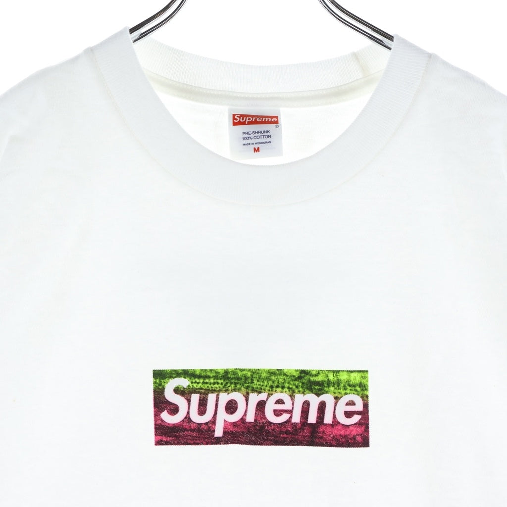 SUPREME(シュプリーム) 25SS Los Angeles Fire Relief Box Logo Tee ロサンゼルスファイアー ボックスロゴ クルーネック半袖Tシャツ カットソー ホワイト