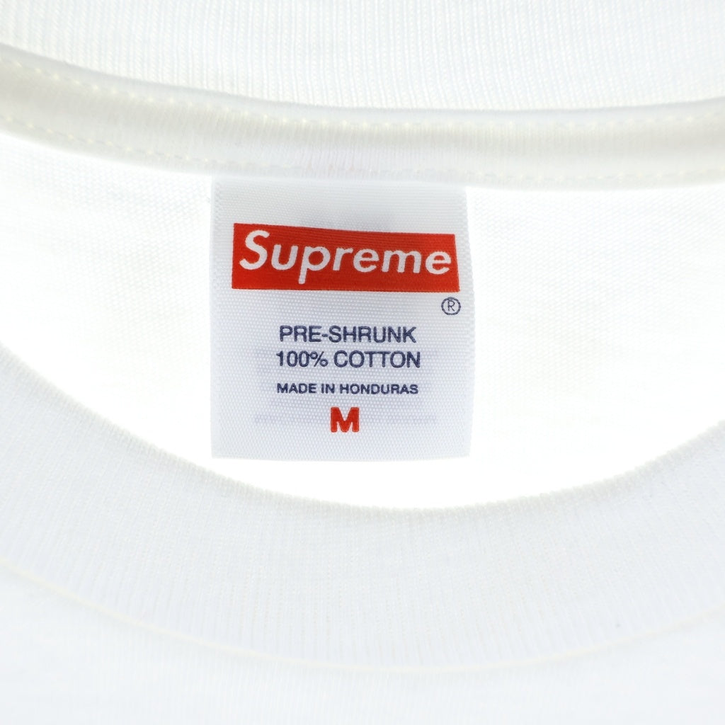 SUPREME(シュプリーム) 25SS Los Angeles Fire Relief Box Logo Tee ロサンゼルスファイアー ボックスロゴ クルーネック半袖Tシャツ カットソー ホワイト