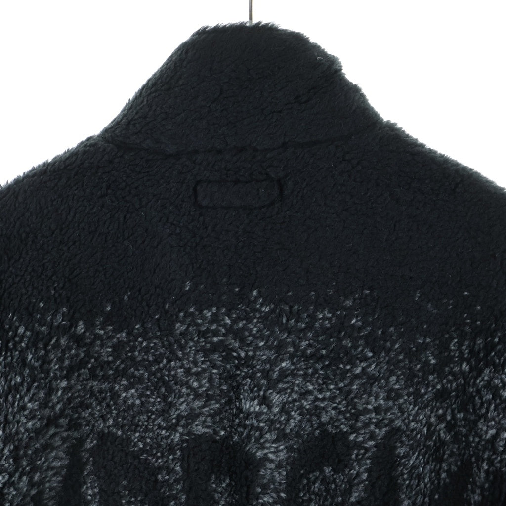 SUPREME(シュプリーム) 19SS Wolf Freece Jacket ウルフ ジップアップフリースジャケット ブラック