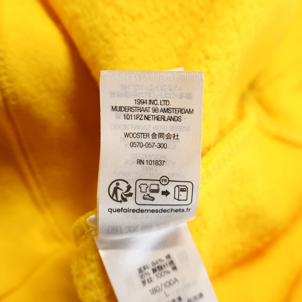 SUPREME(シュプリーム) 25AW ×ANTIHERO Hooded Sweatshirt アンタイヒーロー グラフィティプリント プルオーバーフーデッドスウェットパーカー イエロー