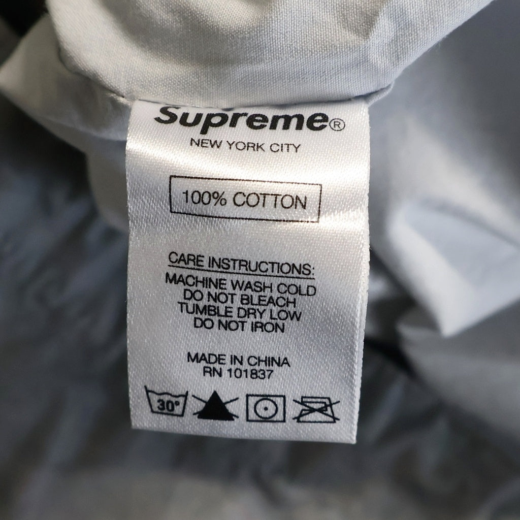 SUPREME(シュプリーム) 19SS Grand Prix Parka グランプリ 総柄 ジップアップフーデッドパーカー グレー