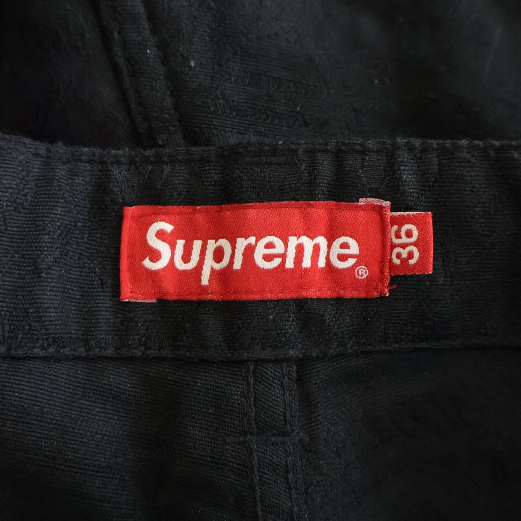 SUPREME(シュプリーム) 21SS Floral Tapestry Cargo Pant フローラルタペストリー カーゴパンツ ブラック