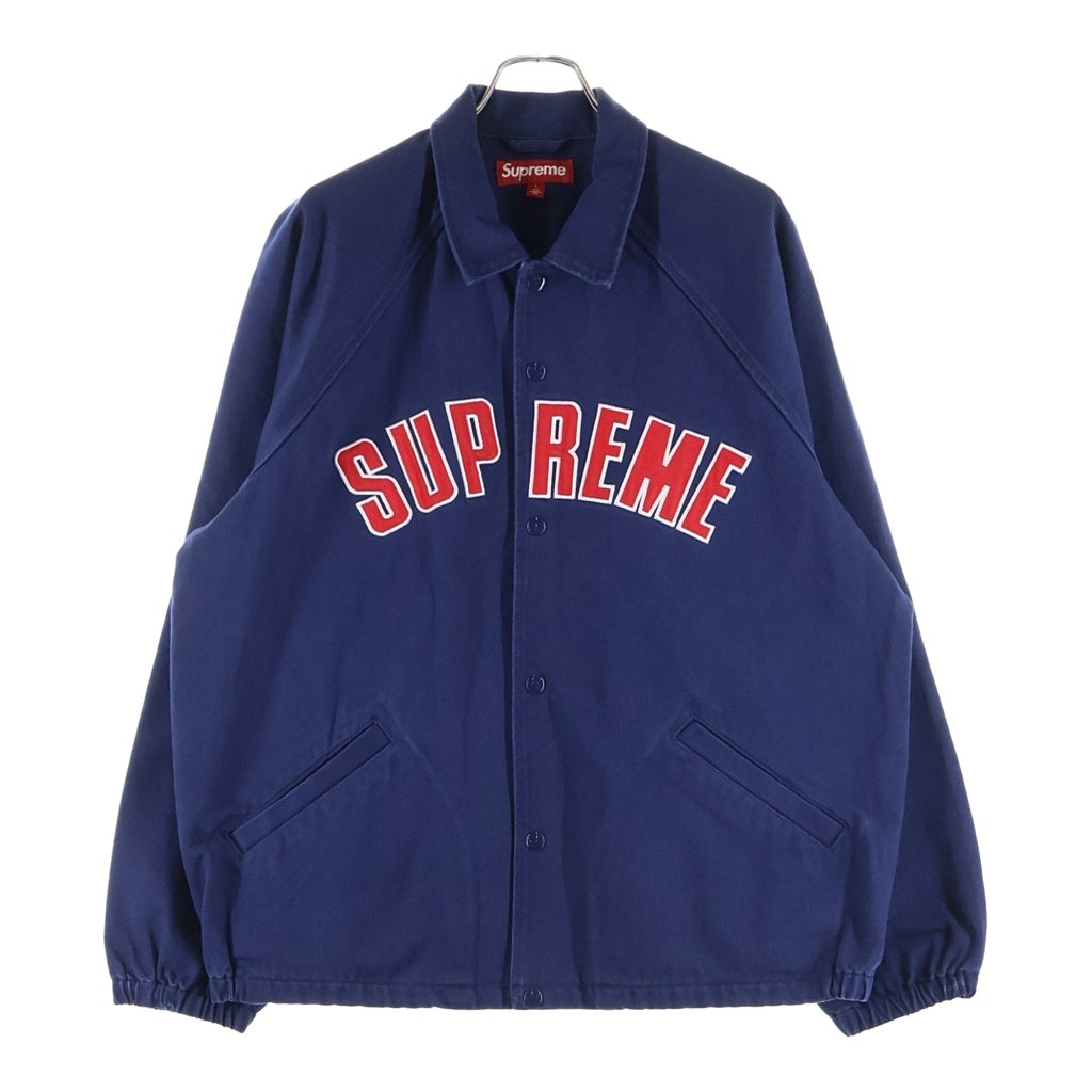 SUPREME(シュプリーム) 24SS Arc Denim Coaches Jacket アーチロゴ デニムコーチジャケット ネイビー
