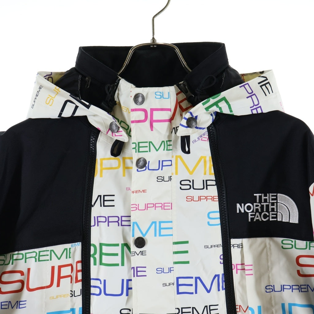SUPREME(シュプリーム) 21AW ×THE NORTH FACE Steep Tech Apogee Jacket ザノースフェイス スティープ テック アポジー フーデッドナイロンジャケット ホワイト NP521021