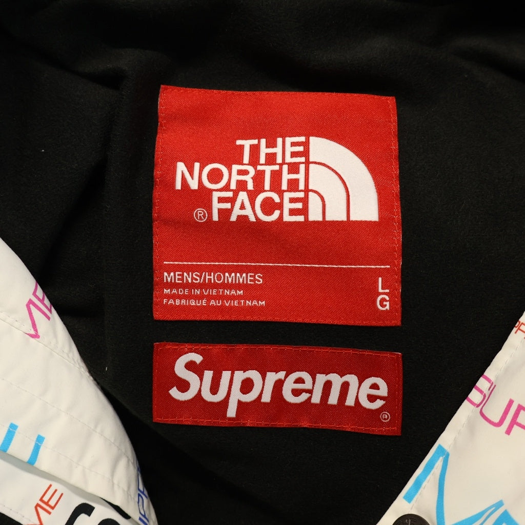 SUPREME(シュプリーム) 21AW ×THE NORTH FACE Steep Tech Apogee Jacket ザノースフェイス スティープ テック アポジー フーデッドナイロンジャケット ホワイト NP521021