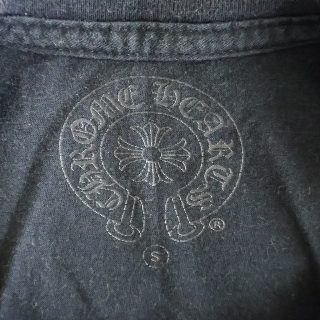 CHROME HEARTS(クロムハーツ) STAR S/S TEE スタープリント クルーネック半袖Tシャツ カットソー ブラック