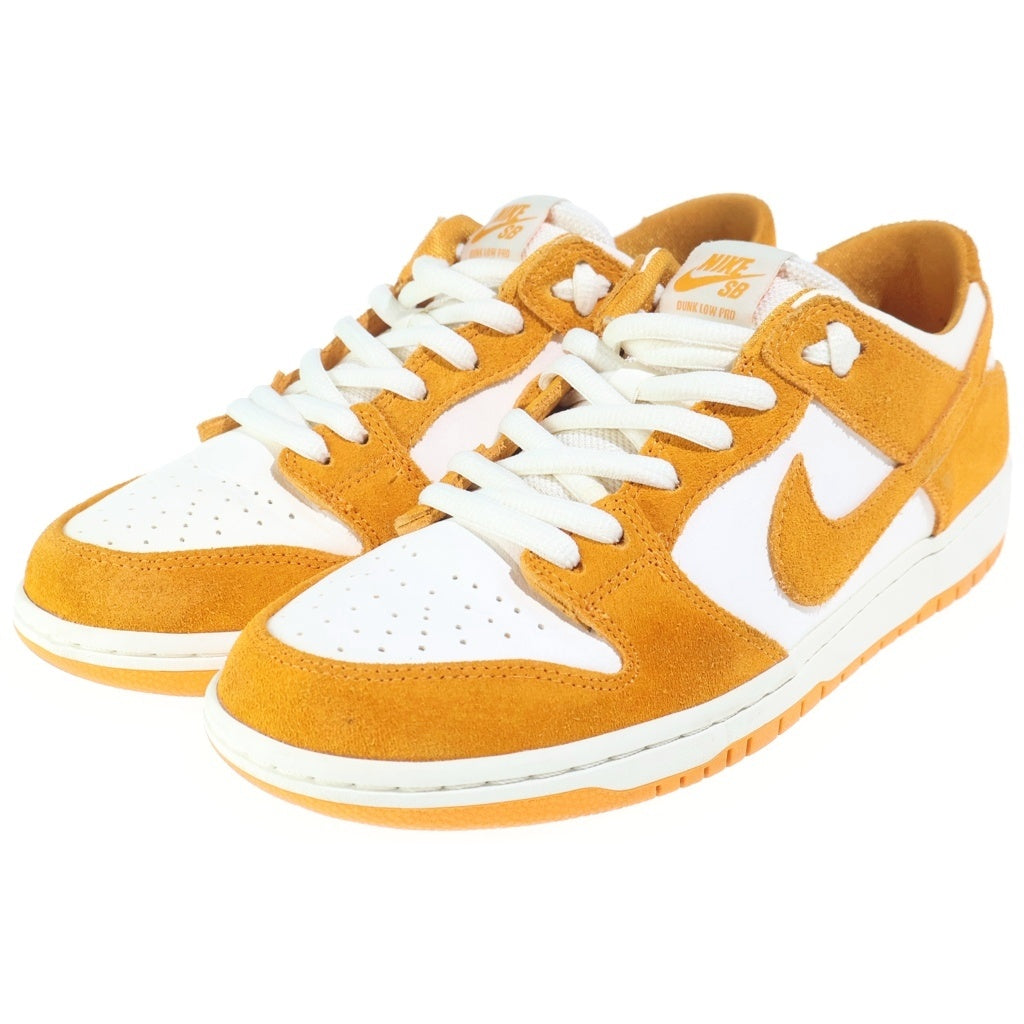NIKE SB(ナイキエスビー) ZOOM DUNK LOW CIRCUIT ORANGE ズーム ダンク ローカットスニーカー ホワイト/オレンジ US11/29cm 854866-881