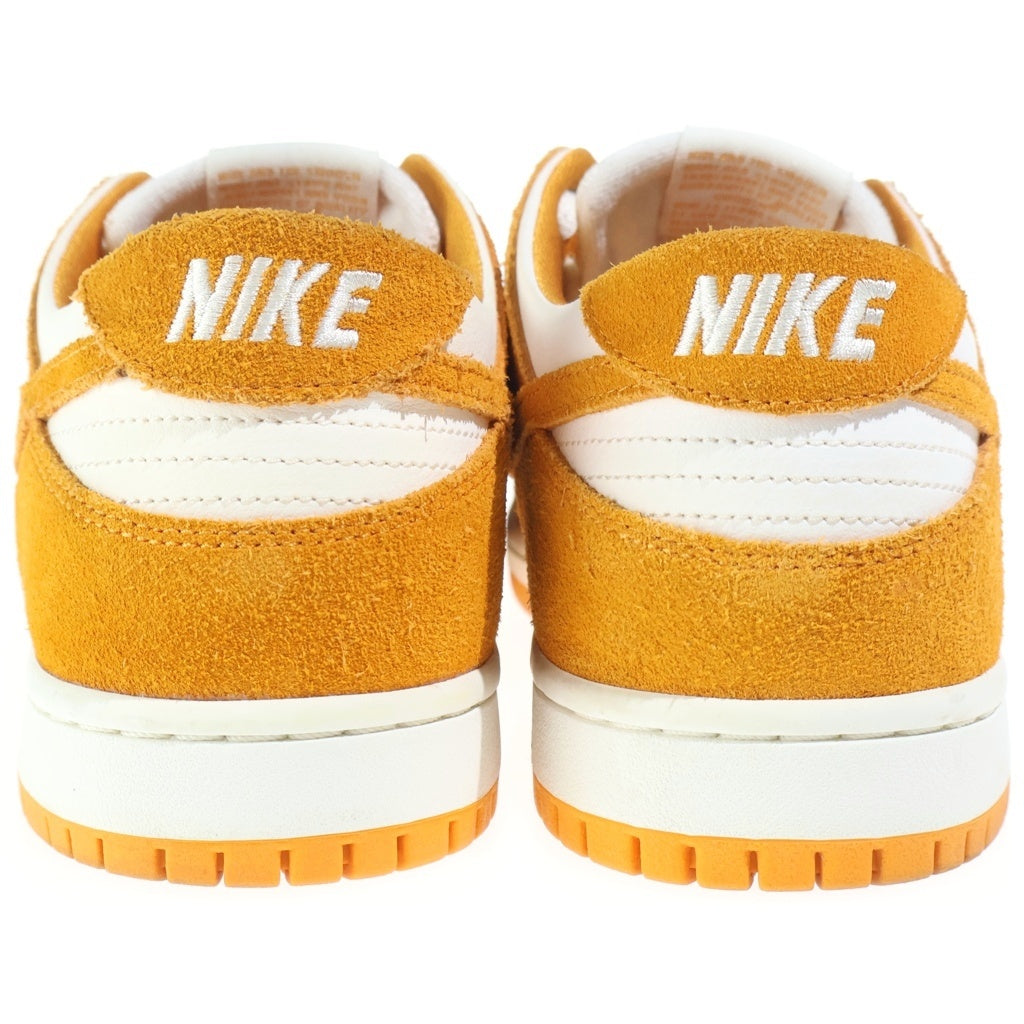 NIKE SB(ナイキエスビー) ZOOM DUNK LOW CIRCUIT ORANGE ズーム ダンク ローカットスニーカー ホワイト/オレンジ US11/29cm 854866-881