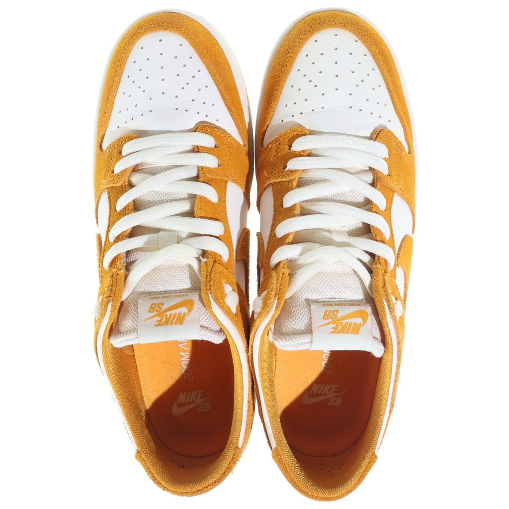 NIKE SB(ナイキエスビー) ZOOM DUNK LOW CIRCUIT ORANGE ズーム ダンク ローカットスニーカー ホワイト/オレンジ US11/29cm 854866-881