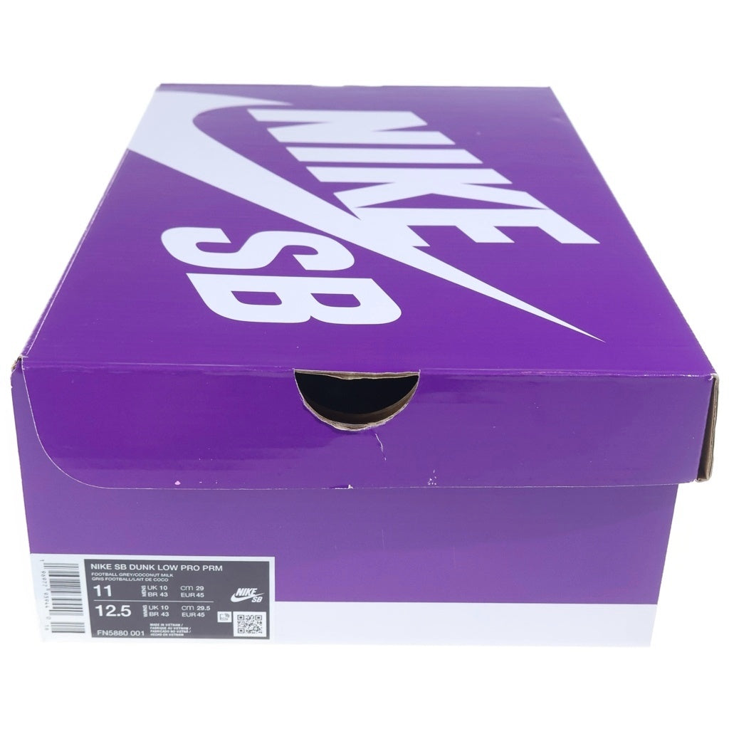 NIKE SB(ナイキエスビー) LOW PRO PRM TOILE ダンク プロ トワレ ローカットスニーカー パープル US11/29cm DUNK FN5880-001