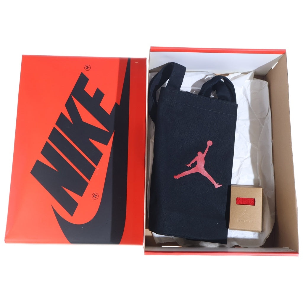 NIKE(ナイキ) WMNS AIR JORDAN 1 OG SATIN BRED エアジョーダン1 サテンブレッド ハイカットスニーカー ブラック/レッド US12/29cm FD4810-061